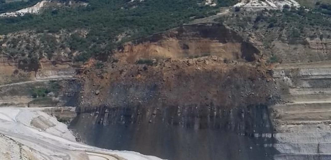 Κατολίσθηση ορυχείου στο Προσήλιο Κοζάνης